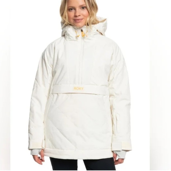 Roxy Jackets & Blazers - ROXY Women’s Radiant Lines Overhead 1/4 Zip Ski Jacket Size XL NEW